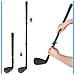 Putter Da Golf Telescopico Regolabile A 3 Sezioni Per Chipping Black - Foto miniatura 3