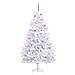 Albero di Natale Artificiale con Rami Pieghevoli Bianco 180 cm - Foto miniatura 4