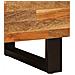 Mobile TV Marrone 80 x 33 x 46 cm Legno di mango massello - Foto miniatura 8