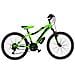 Bici Da Uomo Mountain Bike 26 Bicicletta Mtb Vx26sf Vortex Cambio 18v E Forcella Ammortizzata - 43 Verde Nero Argento Opaco - Foto miniatura 1