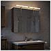 Mobiletto per specchio da bagno Legno vecchio 80 x 14.5 x 70 cm - Foto miniatura 4