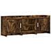 Mobile TV 130 x 33 x 47 cm Rovere Fumo Legno ingegnerizzato - Foto miniatura 1
