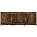 Mobile TV 130 x 33 x 47 cm Rovere Fumo Legno ingegnerizzato - Foto miniatura 4