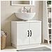 Armadio per Lavabo da Bagno HOORN Bianco 59,5 x 31,5 x 56 cm - Foto miniatura 2