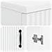 Armadio per Lavabo da Bagno HOORN Bianco 59,5 x 31,5 x 56 cm - Foto miniatura 8