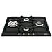 SR764AO Serie Cortina Piano Cottura a Gas con 4 Fuochi Colore Anticato - Foto miniatura 1