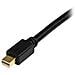 Cavo convertitore adattatore Mini DisplayPort a DVI da 1,8 m - Mini DP a DVI 1920x1200 - Nero - Foto miniatura 3