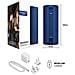 Speaker Bluetooth Portatile MEGABOOM 3 Impermeabile IP67 con Suono Avvolgente a 360° Colore Blu - Foto miniatura 3