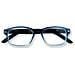 Occhiali Da Lettura Uomo Donna Unisex Blu + 3.00 Diottrie 31z-b1-blu, Occhiali Da Vista Da 3 Diottrie Premontati Per Presbiopia, Montatura In Policarbonato E Asta Con Sistema Flex - Foto miniatura 2