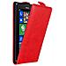 Custodia Compatibile Con Nokia Lumia 625 In Rosso Mela - Coperchio Protettivo In Design Flip Con Chiusura Magnetica - Foto miniatura 4