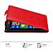Custodia Compatibile Con Nokia Lumia 625 In Rosso Mela - Coperchio Protettivo In Design Flip Con Chiusura Magnetica - Foto miniatura 5