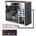 Case 732D4-903B Server Midi-Tower 1U ATX / EATX / Micro-ATX - Foto miniatura 2