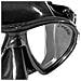 Maschera Ocean Trasparente Nero - Foto miniatura 3