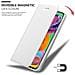 Custodia Compatibile Con Samsung Galaxy A90 5g In Classy Argento - Coperchio Protettiva Con Chiusura Magnetica, Funzione Stand E Tasca Per Le Carte - Foto miniatura 7