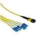 RL7872 cavo InfiniBand e in fibra ottica 2 m MPO /MTP 12x LC Giallo - Foto miniatura 1