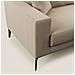 Prestige Divano Moderno In Microfibra T11 Beige - Foto miniatura 5