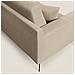 Prestige Divano Moderno In Microfibra T11 Beige - Foto miniatura 6