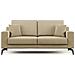 Prestige Divano Moderno In Microfibra T11 Beige - Foto miniatura 8