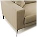 Prestige Divano Moderno In Microfibra T11 Beige - Foto miniatura 10