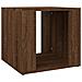 Comodino Rovere Marrone 41x40x36 Cm In Legno Multistrato - Foto miniatura 2