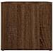 Comodino Rovere Marrone 41x40x36 Cm In Legno Multistrato - Foto miniatura 7