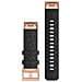 Cinturino In Nylon Quickfit 20mm, Heathered Black, Rose Gold - Foto miniatura 4