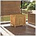 Contenitore Portaoggetti Da Giardino 60x52x55 Cm In Bambù - Foto miniatura 1