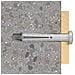 513840 ancoraggio a vite e tassello 100 pz Kit di viti e tasselli a muro 40 mm - Foto miniatura 7