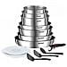 Batteria Da Cucina Ingenio 13 Pezzi, Induzione, Acciaio Inossidabile, Non Acconciata Sostenibile, Emozione Su L897ds04 - Foto miniatura 1