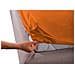 Completo Lenzuola Camper Roulotte 100% Cotone Personalizzabile Tinta Unita Singolo Arancio - Foto miniatura 2