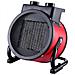 Briebe Ht1130 Termoventilatore Ceramico Portatile, 2 Livelli Di Potenza, Termostato Automatico 2400w Nero/rosso - Foto miniatura 1