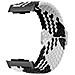 Cinturino Universale Per Huawei Watch D Black+white - Foto miniatura 2