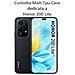 Custodia Tpu Silicone Cover Case Per Honor 200 Lite Black - Foto miniatura 2