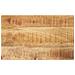 Piano Per Tavolo 40x30x3,8cm Rettangolare Legno Di Mango Grezzo - Foto miniatura 1