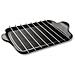 Piastra Grill Brochette Explora - Nero - Alluminio Pressofuso - 47x26x2 Cm - Foto miniatura 1