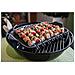 Piastra Grill Brochette Explora - Nero - Alluminio Pressofuso - 47x26x2 Cm - Foto miniatura 3