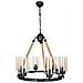 Lampada Da Soffitto Lotus Asz0686 Con 6 Portalampade - Foto miniatura 1