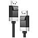 Fudp1-sgr Cavo Displayport 1 M Grigio, Argento (fusion Displayport To Displayport Cable [2years Warranty]) - Foto miniatura 1