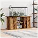 Supporto Acquario 121x41x58cm in Legno Multistrato Legno Antico - Foto miniatura 2