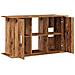 Supporto Acquario 121x41x58cm in Legno Multistrato Legno Antico - Foto miniatura 7