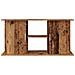 Supporto Acquario 121x41x58cm in Legno Multistrato Legno Antico - Foto miniatura 4