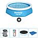 Piscina Fuori Terra - In Giro - 244x61 Cm - Blu - Include Accessori Coordinati Cb52 - Foto miniatura 1
