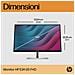 Monitor 23.8" LCD IPS Flat 6N6E9A5#ABB Full HD Tempo di risposta 5 ms - Foto miniatura 8