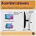 Monitor 23.8" LCD IPS Flat 6N6E9A5#ABB Full HD Tempo di risposta 5 ms - Foto miniatura 4