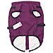 Cappotto Cani Imbracatura Impermeabile Riflettente Viola L68 - Foto miniatura 5