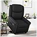 Poltrona Alzapersona Reclinabile Elettrica Nera Similpelle - Foto miniatura 2
