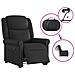 Poltrona Alzapersona Reclinabile Elettrica Nera Similpelle - Foto miniatura 8