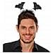 Cerchietto Per Capelli Con Pelliccia Pipistrelli Costume Halloween Nero - Foto miniatura 2