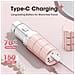 Depilatore Viso Donna Elettrico Indolore, Design A Rossetto Ricaricabile Usb - Foto miniatura 6