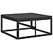 Set Divano da Giardino con cuscino 9 pcs Nero Alluminio - Foto miniatura 6